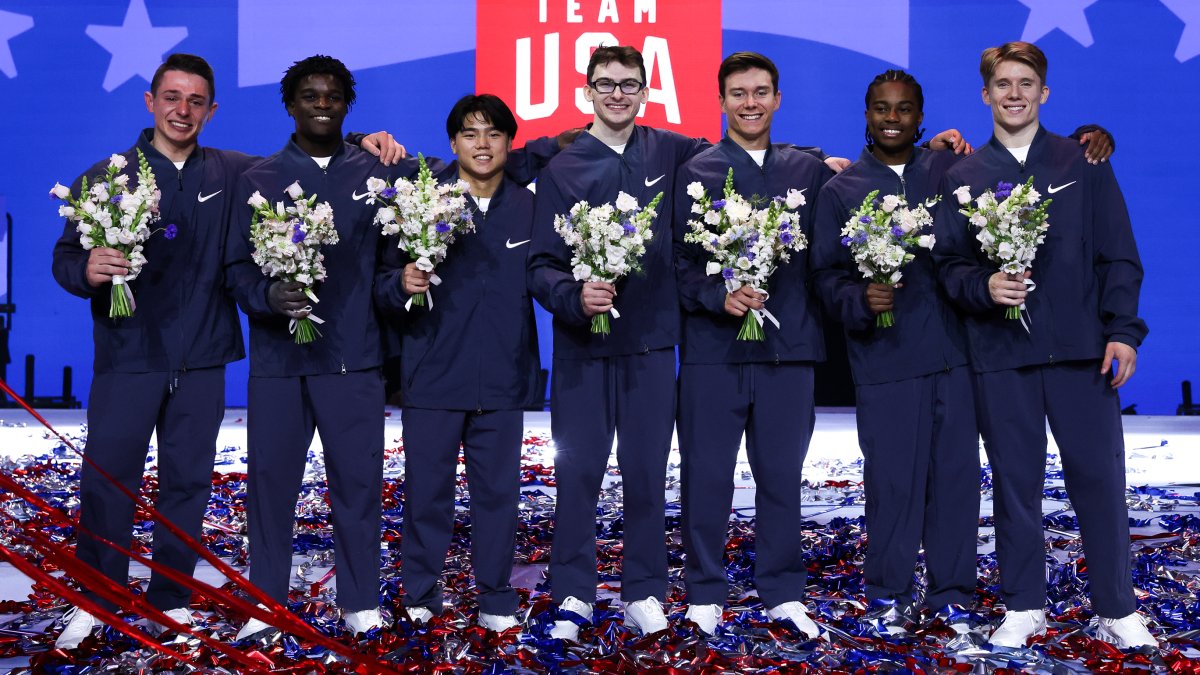 How US men’s gymnastics team is preparing for Paris Olympics NBC10