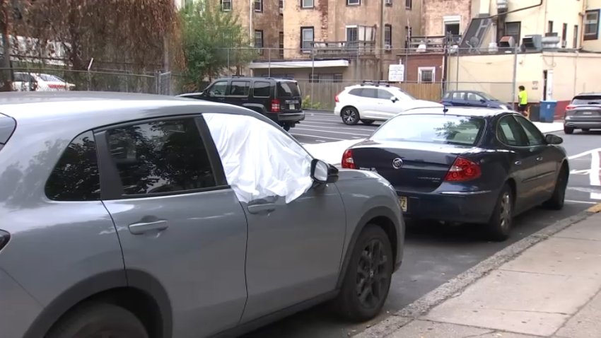 Police are investigating a string of car break-ins in Center City, like these seen on Tuesday, July 30, 2024.