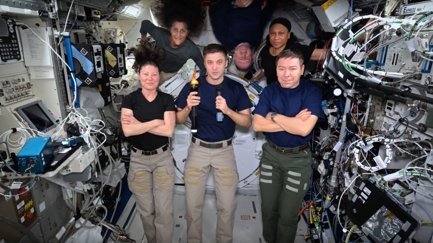 WATCH: NASA astronauts celebrate Paris Olympics from 250 miles in space