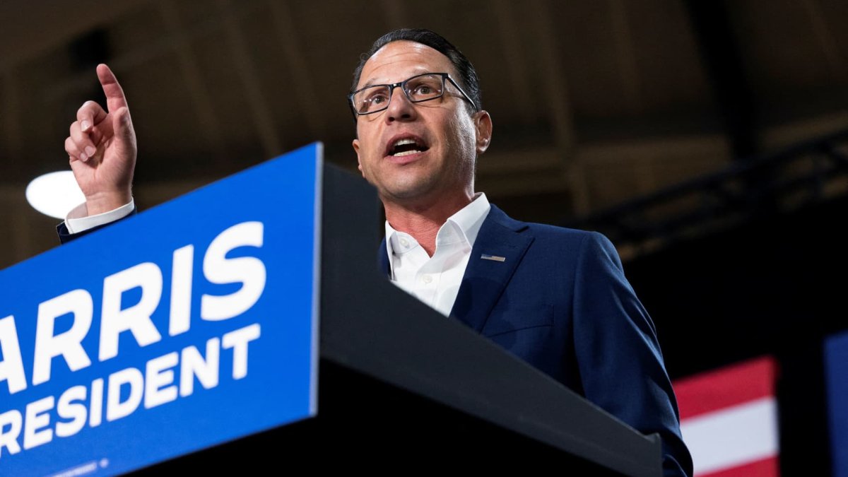 Gov. Shapiro supports Harris selection of Walz as running mate NBC10