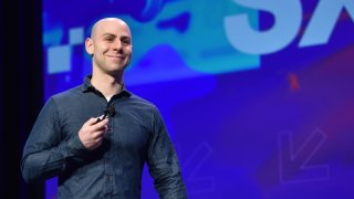  Author/professor Adam Grant speaks onstage at the Interactive Keynote during 2017 SXSW Conference and Festivals at Austin Convention Center