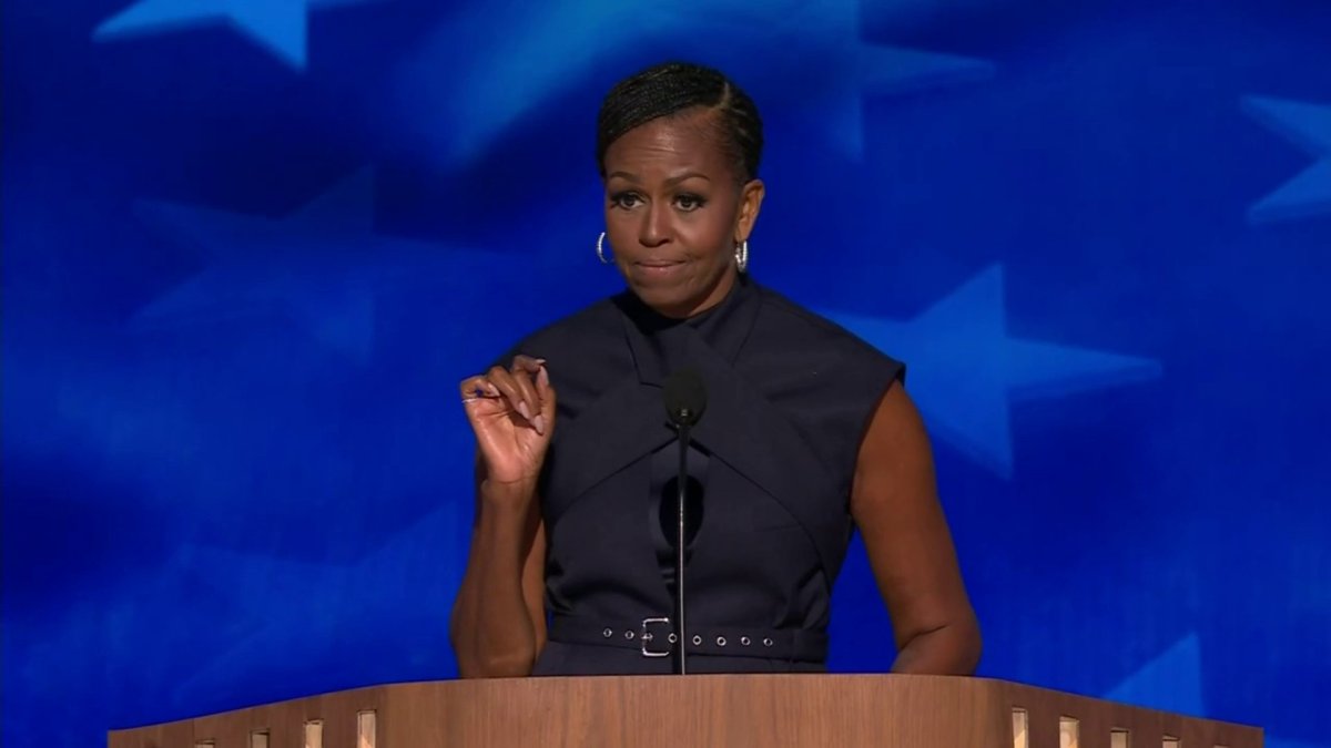 Read and watch Michelle Obama’s full speech to the DNC NBC10