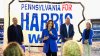 Harris and Walz make small town stops in western Pennsylvania bus tour ahead of DNC