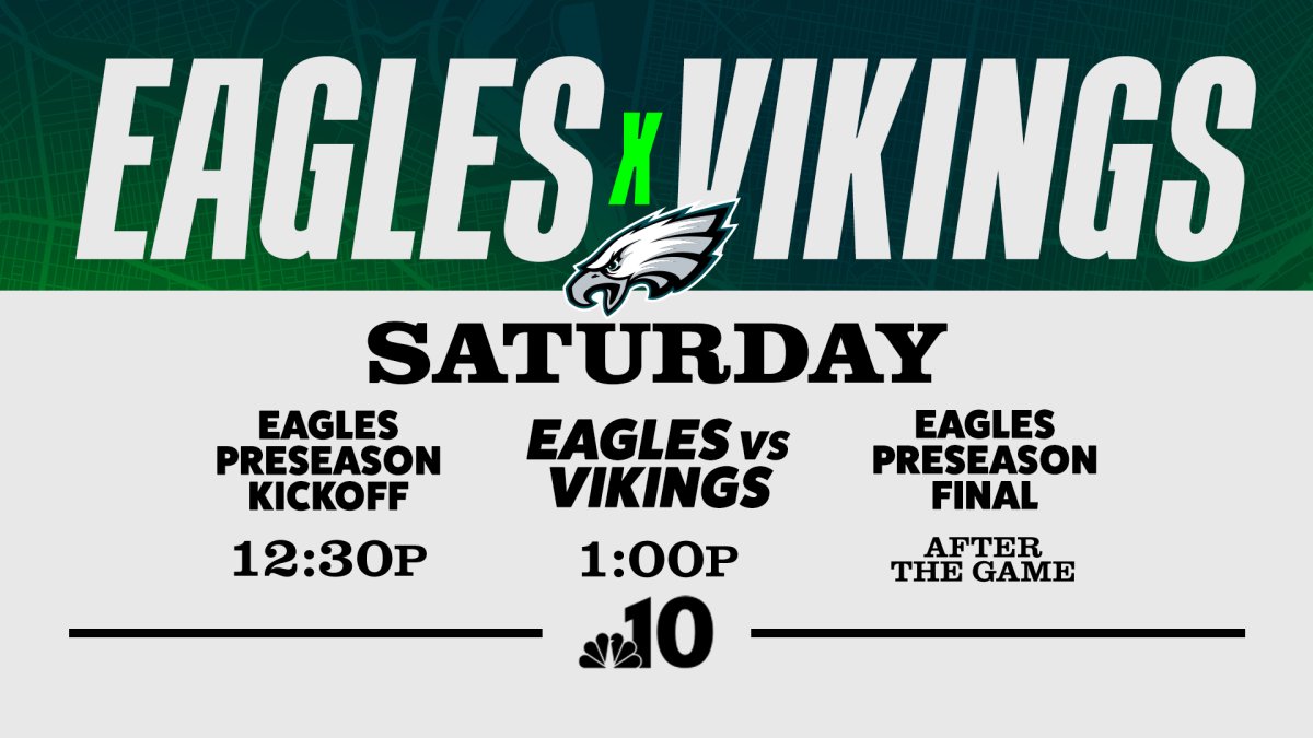 Philadelphia Eagles vs. Minnesota Vikings – NBC10 Philadelphia