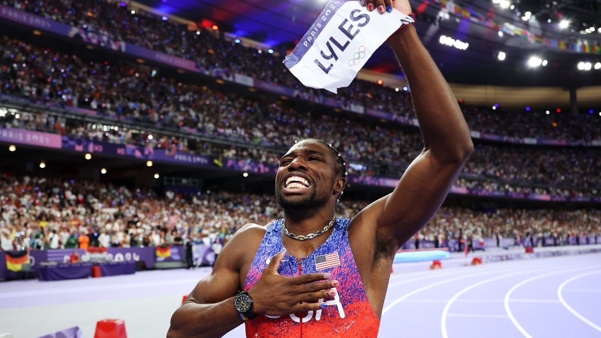 What events is Noah Lyles running in Paris? NBC10 Philadelphia