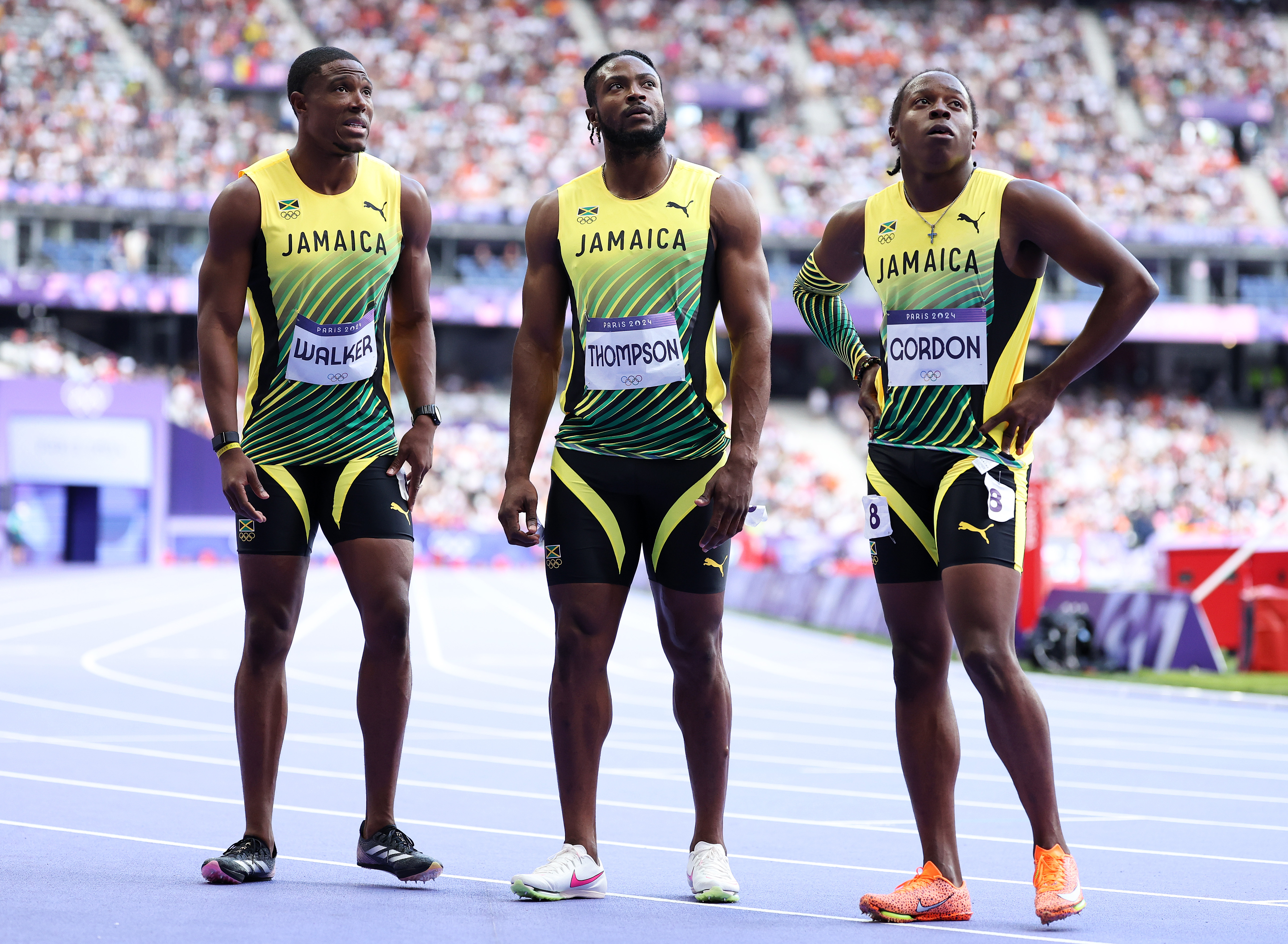 Watch Jamaica’s men’s 4x100m relay stunningly fails to qualify NBC10
