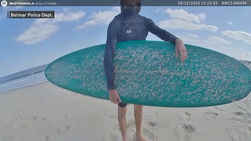 belmar police surfer