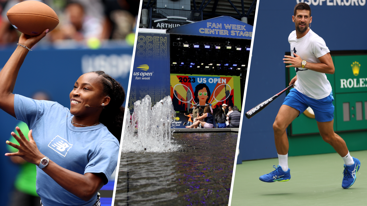 How to attend 2025 US Open Fan Week, free tennis matches, events