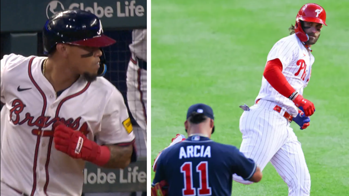 Arcia attempts to recreate Harper’s iconic stare down … and fails ...