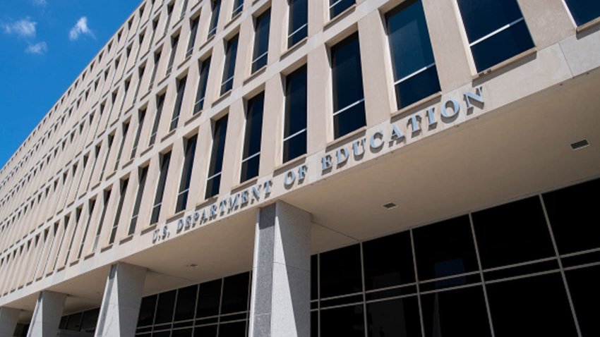 The U.S. Department of Education in Washington, D.C.