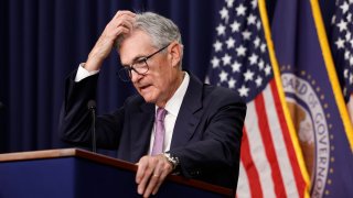Federal Reserve Chairman Jerome Powell speaks during a news conference following the September meeting of the Federal Open Market Committee at the William McChesney Martin Jr. Federal Reserve Board Building on September 18, 2024 in Washington, DC.