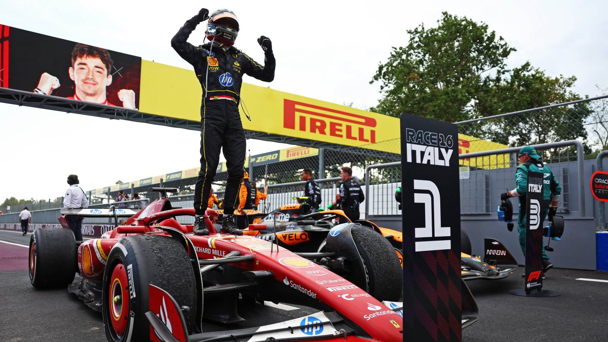 Charles Leclerc wins Italian Grand Prix for Ferrari NBC10 Philadelphia