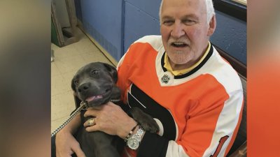 Trading in a puck for a ball: Flyers legend Bernie Parent shares lessons from adopting his dog