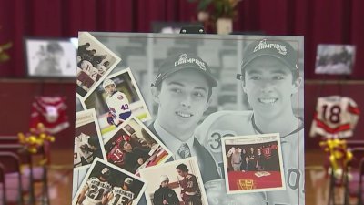 Gloucester Catholic hosted a “Quiet Night of Remembrance” to honor Johnny, Matthew Gaudreau