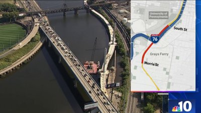 Weekend I-76 closures coming to Philly