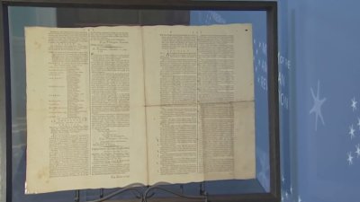 Historic ratified copy of the US Constitution makes stop in Philly, to be auctioned starting at $1M