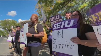 Bucks County workers on strike demanding contract