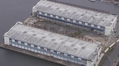 Pair of piers revitalized on the Delaware River waterfront