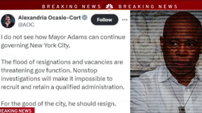 As Eric Adams welcomes next NYC Schools Commissioner, AOC calls on mayor to resign