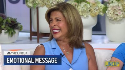 Hoda Kotb feeling the feels while announcing she's leaving TODAY: The Lineup