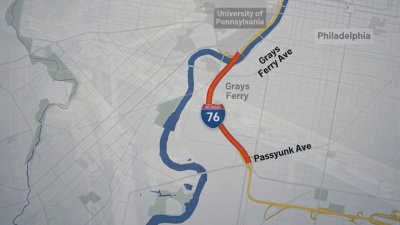 Parts of I-76 to shut down for roadwork this weekend