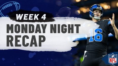 Lions score 6 touchdowns, never give up lead in win over Seahawks