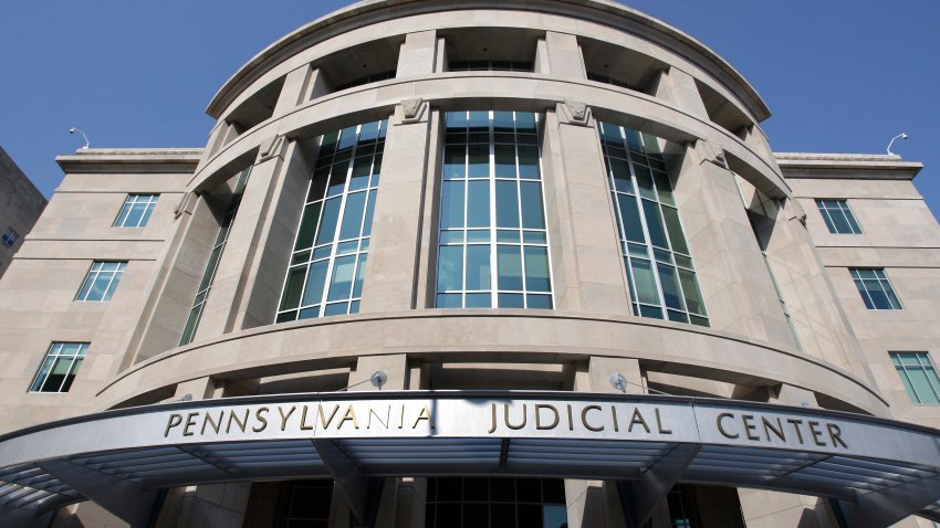 FILE – The Pennsylvania Judicial Center is shown shortly after its completion in Harrisburg, Pa., July 27, 2009. (AP Photo/Carolyn Kaster, File)