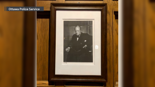 Winston Churchill’s “The Roaring Lion” portrait.