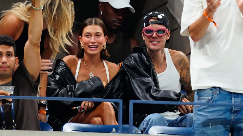 Justin Bieber and Hailey Bieber.