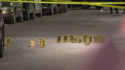 At least 40 shots fired as man is killed on Philly street