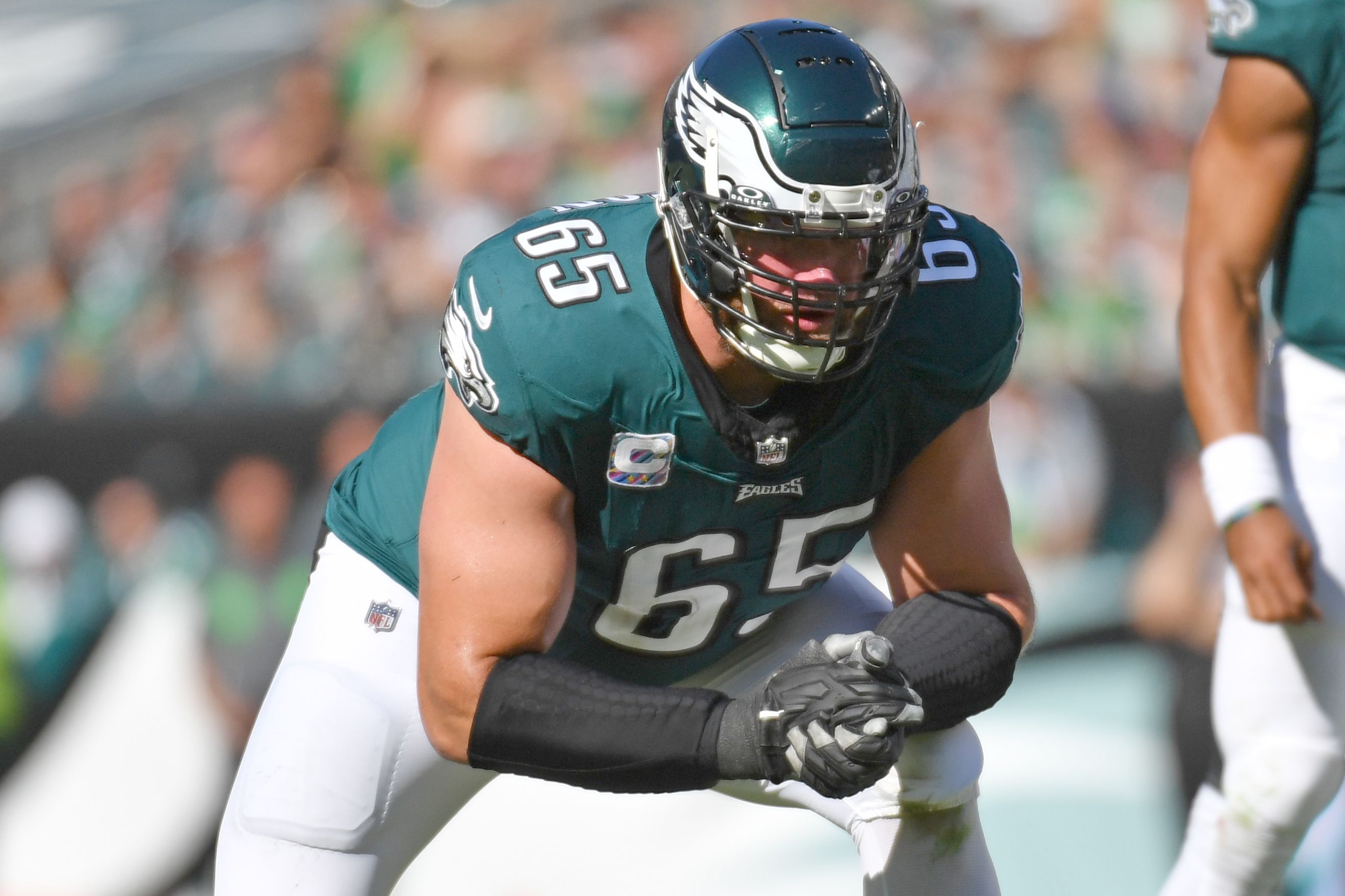 Eagles without Lane Johnson as they face Buccaneers