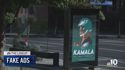 Fake ads tie Philadelphia Eagles to Kamala Harris: The Lineup