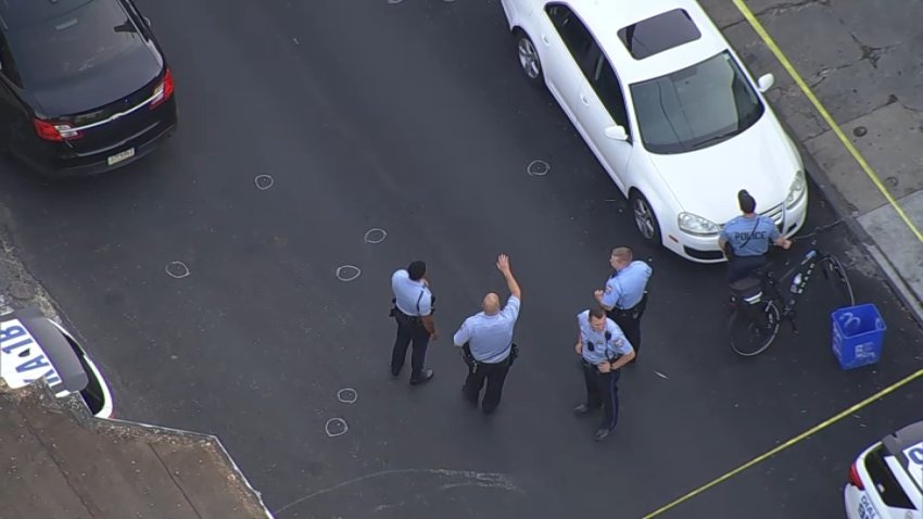 Police on scene investigating after a 25-year-old man was shot and killed in Kensington on Wednesday