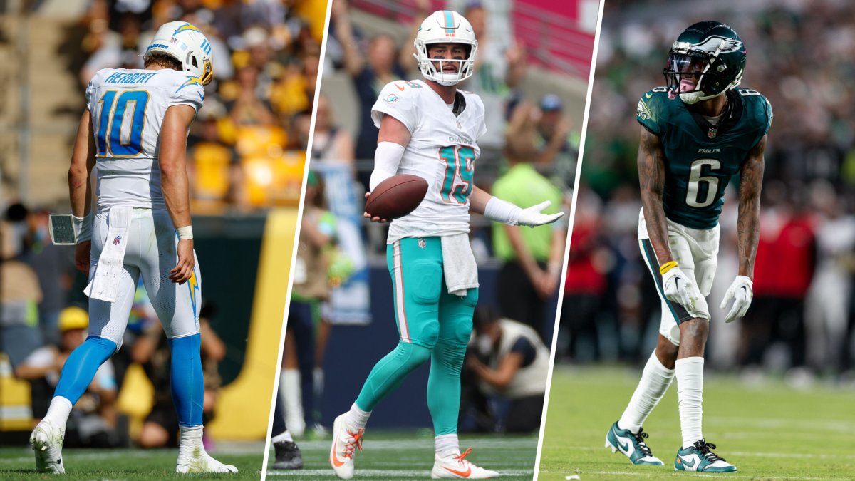 NFL injuries Week 4 Latest updates on Herbert, Thompson and more