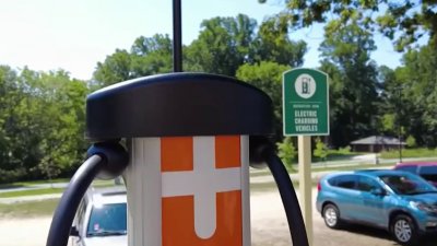 Pa. bill considers fines for parking gas cars in marked electric vehicle spots