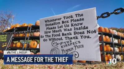 Pumpkin patch has message for donation box thief: The Lineup