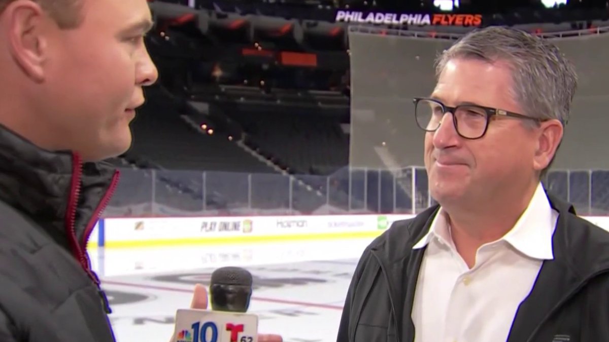 Philadelphia Flyers President of Hockey Operations Keith Jones talks home opener NBC10