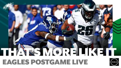 Eagles thump Giants, 28-3, behind Saquon Barkley and D-Line