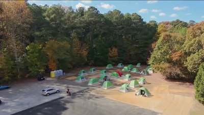 Church in Delaware creates temporary neighborhood for the homeless