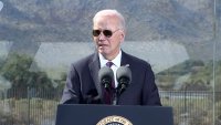 Joe Biden speaks at a podium in Phoenix