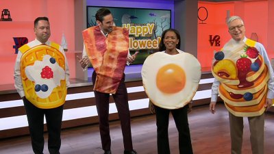 NBC10 Morning New team channels breakfast for Halloween costumes