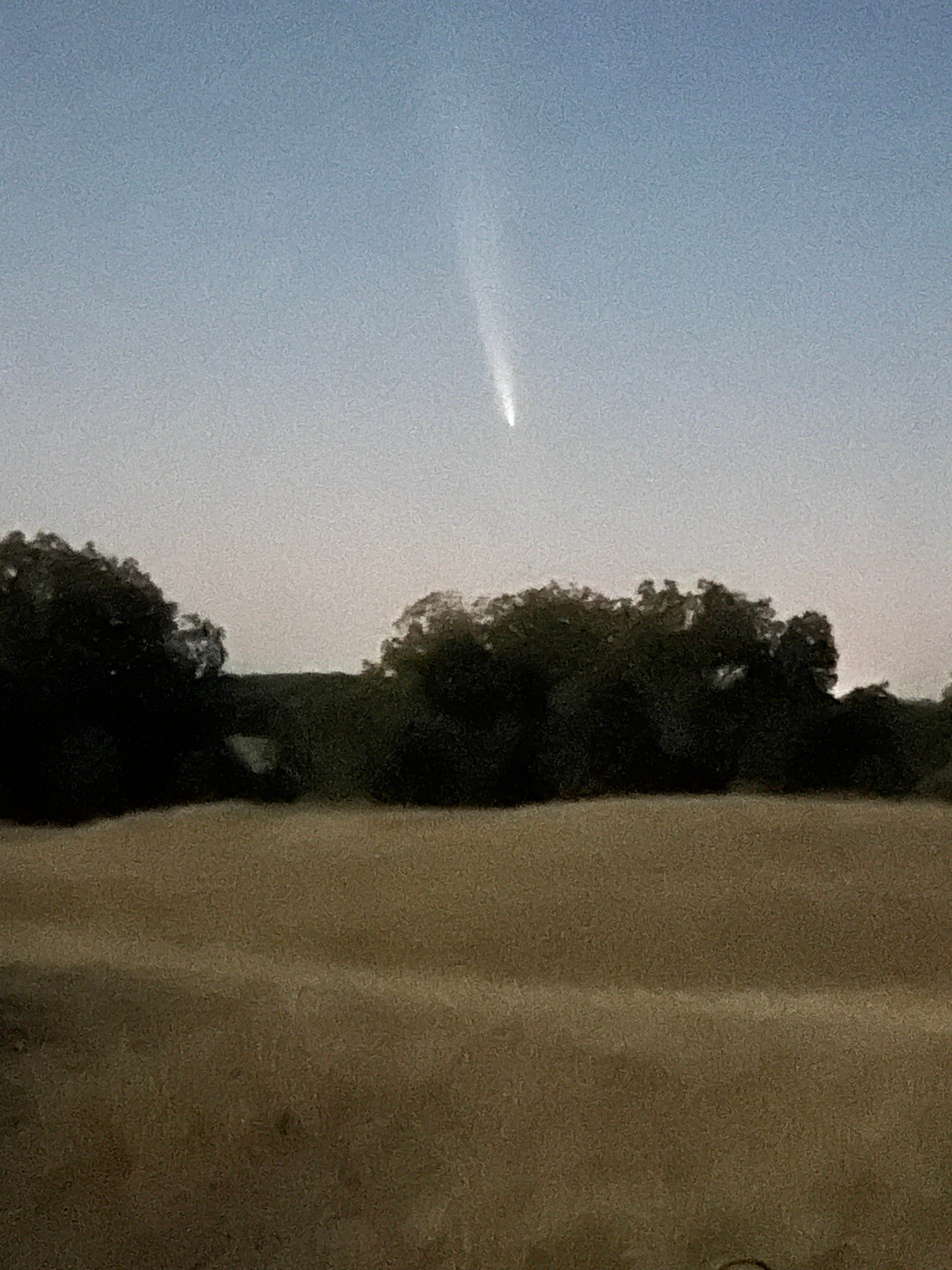 Western sky near Muenster