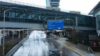 The departures terminal at Philadelphia International Airport (PHL) in Philadelphia, Pennsylvania, US, on Friday, Dec. 23, 2022. An estimated 112.7 million people will travel 50 miles or more from Dec. 23 to Jan. 2, up by 3.6 million from last year and getting close to pre-pandemic levels, according to AAA, a provider of travel insurance. Hannah Beier/Bloomberg via Getty Images