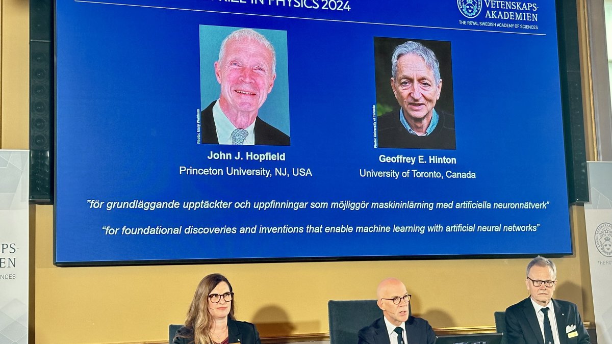 Pioneers in artificial intelligence win Nobel Prize in physics NBC10