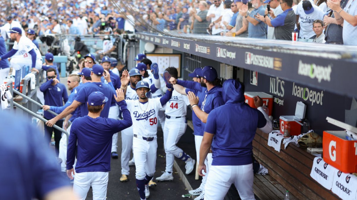 Snake Appears in Dodgers Dugout During NLCS