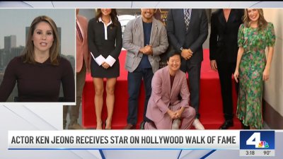 Actor, medical doctor Ken Jeong gets Hollywood Walk of Fame star