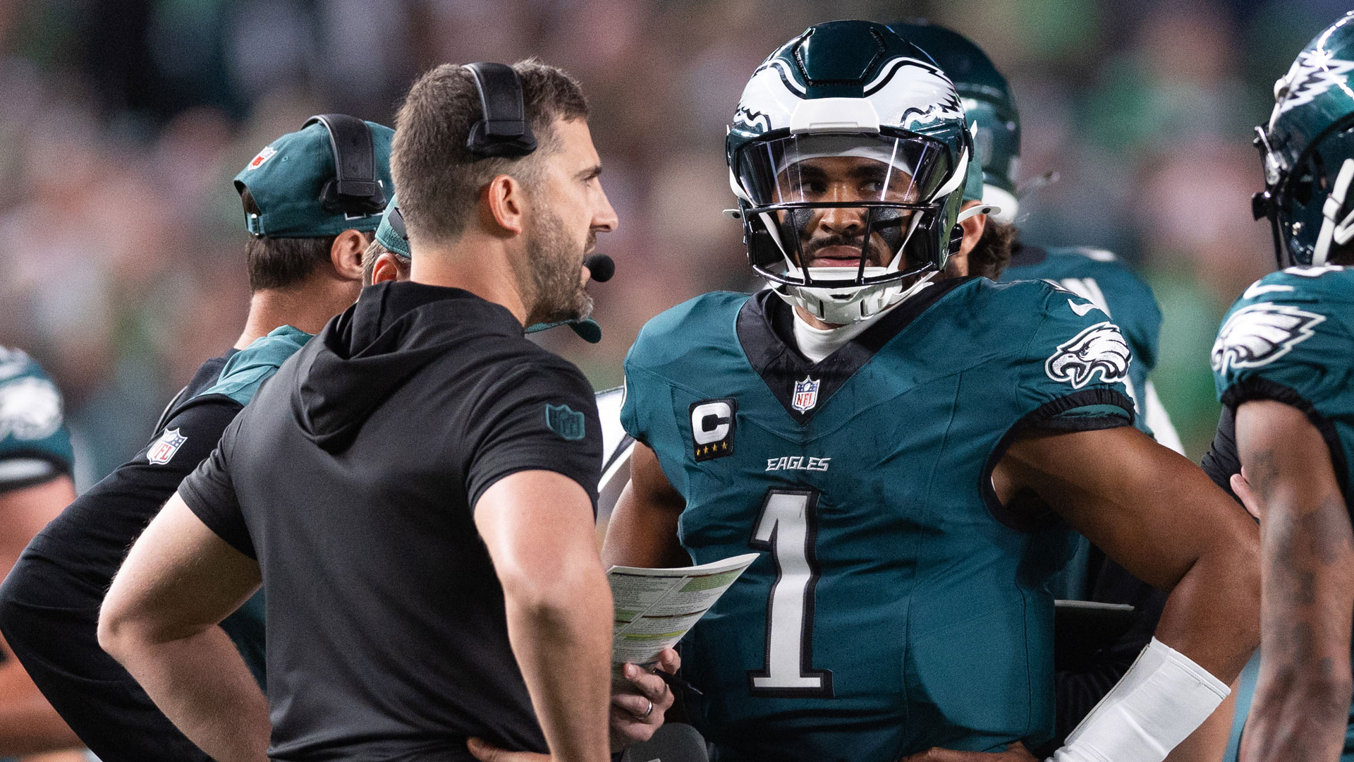 Eagles Opponents For 2026 NFL Season Set NBC10 Sirianni Hurts USATSI 24253738 