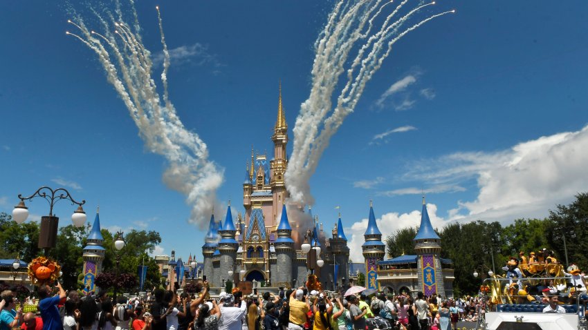 A Walt Disney World parade for the Lake Mary, Florida team, winners of the 2024 Little League World Series Championship. The parade was held Thursday, August 29 on Main Street and around the Cinderella castle in the Magic Kingdom.