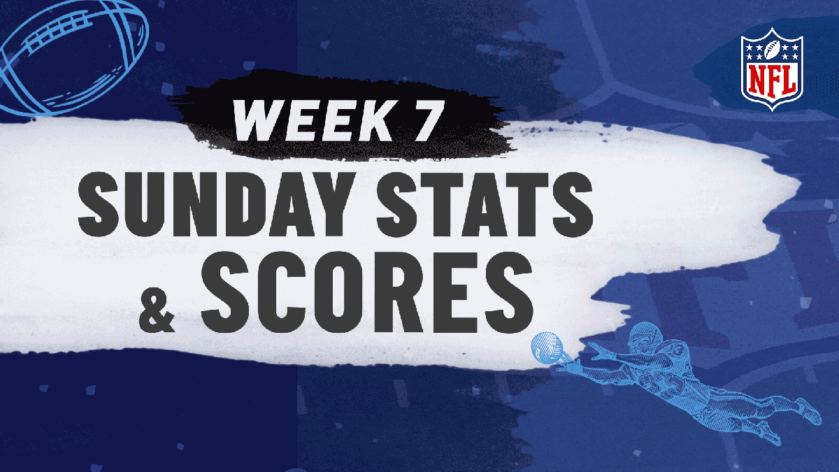 Stats and scores from Week 7 of the 2024 NFL season NBC10 Philadelphia