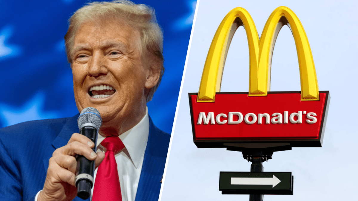 Donald Trump visits a McDonald’s in Philly on Sunday – NBC10 Philadelphia